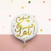 Sto lat! Balon foliowy 35 cm