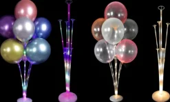 Stojak na balony stelaż LED 70 cm