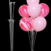 Stojak na balony stelaż Transparentny 70 cm