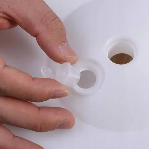 Stojak na balony Transparentny stelaż KOLUMNA 154 cm