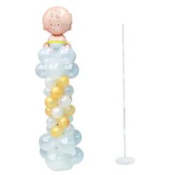 Stojak na balony Transparentny stelaż KOLUMNA 154 cm