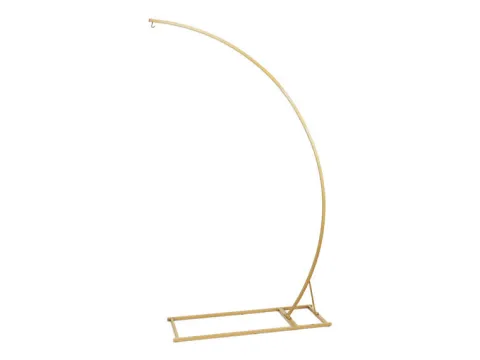 Stojak na żyrandol metalowy łuk stelaż 135x230 cm