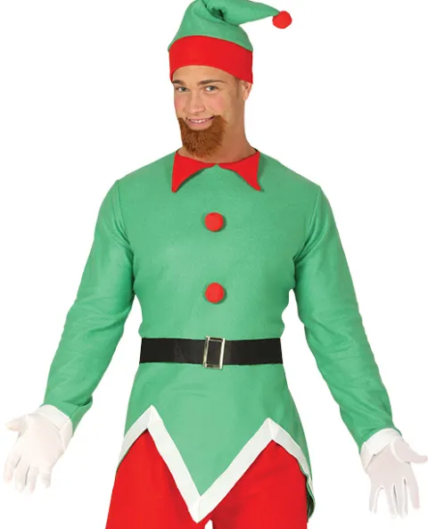 Strój męski Elf Pomocnik Mikołaja dla dorosłych