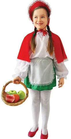 Strój CZERWONY KAPTUREK