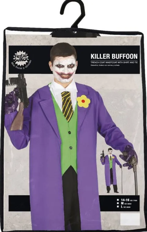 Strój dla dorosłych Klaun Zabójca Joker