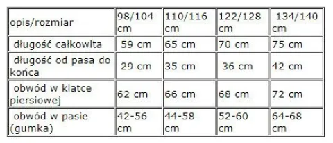 Strój Kwiatek Czerwony