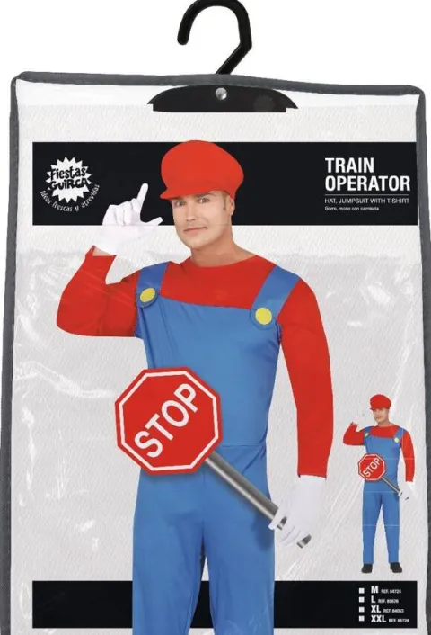 Strój męski Mario hydraulik