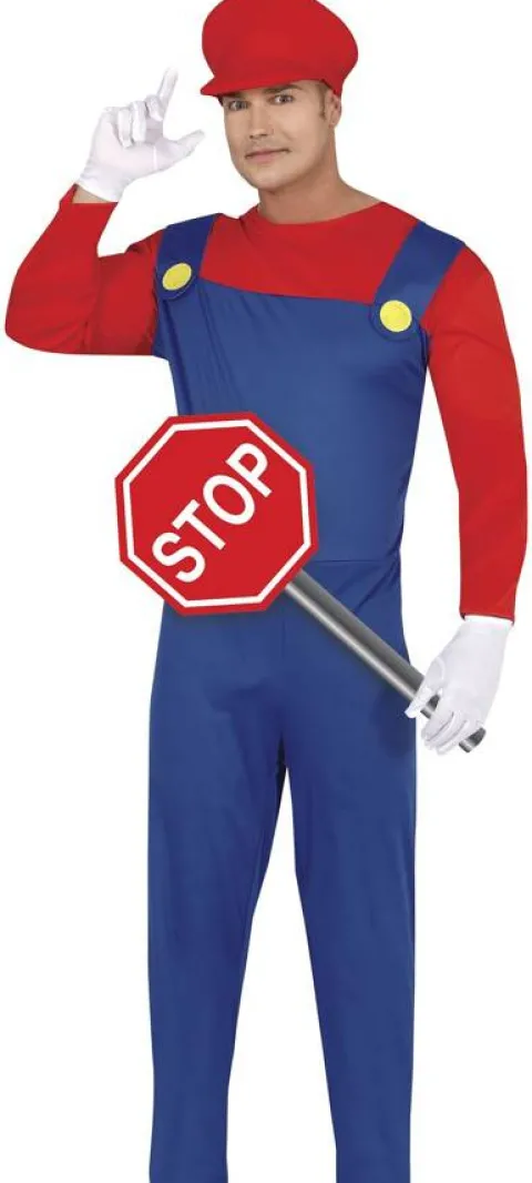 Strój męski Mario hydraulik