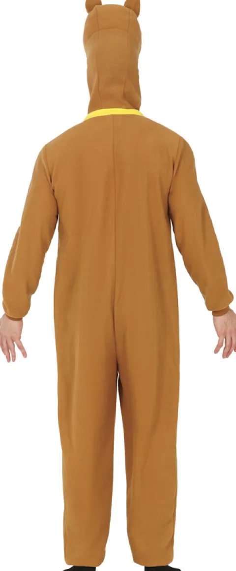 Strój męski pies brązowy Scooby Doo
