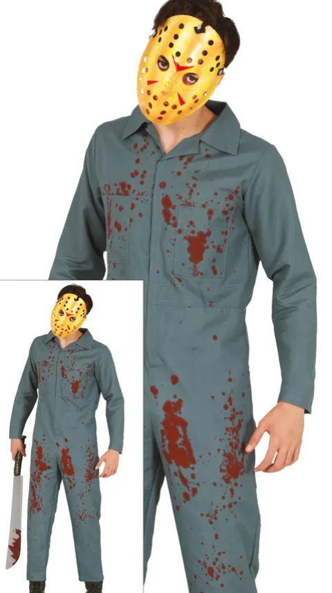 Strój męski Psychopata Zabójca Morderca Halloween