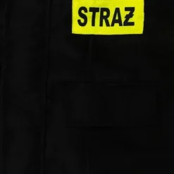 Strój STRAŻAK dla dzieci 2-częściowy czarny