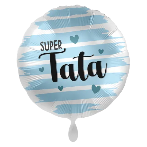 Super TATA balon foliowy okrągły (Dzień Ojca)