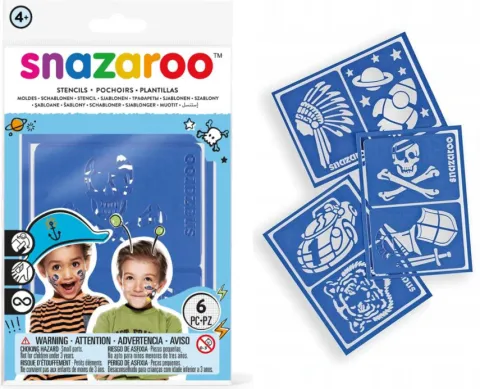 Szablony Snazaroo do malowania twarzy