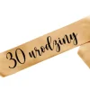 Szarfa urodzinowa satynowa - 30 urodziny