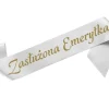 Szarfa satynowa ZASŁUŻONA EMERYTKA emerytura