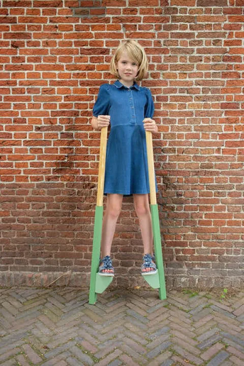 Szczudła cyrkowe drewniane dla dzieci 110 cm BS Toys