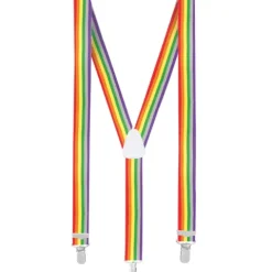 Szerokie SZELKI do spodni kolorowe Rainbow