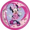Talerzyki Myszka MINNIE JUNIOR okrągłe 20 cm 8 szt.