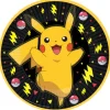 Talerzyki papierowe POKEMON Pikachu 23cm 8 szt.
