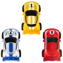 Talerzyki papierowe Wyścigówki Race 6 szt.