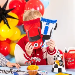 Talerzyki papierowe Wyścigówki Race 6 szt.