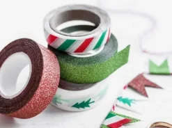Taśma dekoracyjna mix 4 szt. Merry Xmas