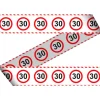 Taśma dekoracyjna urodzinowa 30 urodziny 15m