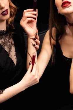 Tatuaże zmywalne wodne Blizny ślady krwi rany Halloween mix
