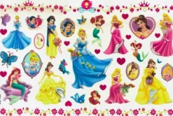 Tatuaże zmywalne wodne dla dzieci Księżniczki