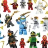 Tatuaże zmywalne wodne LEGO Ninjago