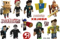 Tatuaże zmywalne wodne Roblox Game