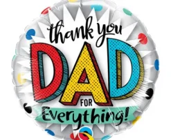 Thank you Dad! balon foliowy na Dzień Ojca Taty 9"