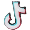TIKTOK logo media społecznościowe Balon foliowy 70 cm