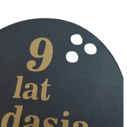 Topper na tort PERSONALIZOWANY kula do kręgli