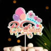 Topper na tort urodzinowy Happy Birthday balony