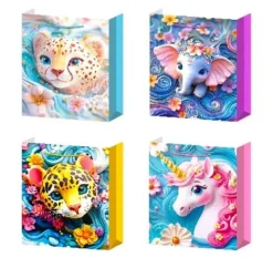 Torebka prezentowa Magiczne zwierzęta 32x26x10 cm mix wzorów do wyboru