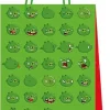 Torebka prezentowa 32 x 40 x 12 cm Angry Birds zielona