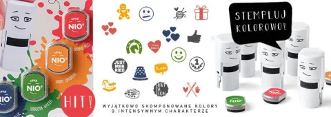 Tusz do Little NIO poduszki wymienne kolorowe