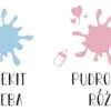 Tusz do Little NIO poduszki wymienne pastelowe