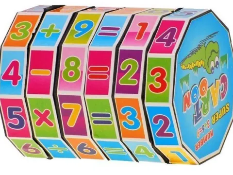 Walec dodawalec - nauka liczenia matematyki