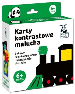 Widzę szczegóły! KARTY KONTRASTOWE dla malucha 6mies+