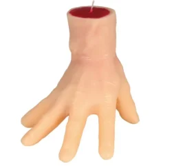 Świeczka Halloweenowa ucięta dłoń rączka