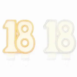 Świeczka urodzinowa na tort "18"