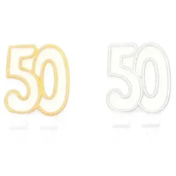Świeczka urodzinowa na tort "50"