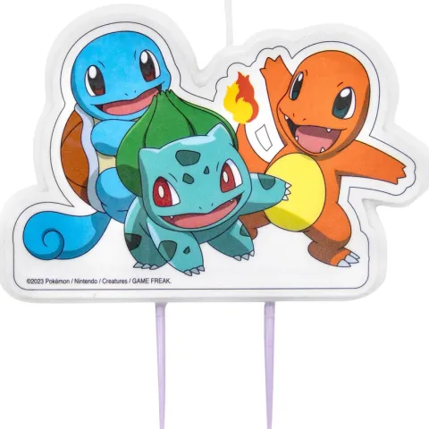 Świeczka urodzinowa Pokemon 1 szt.