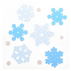 Świąteczne Naklejki na szybę samoprzylepne żelowe MIX 20 cm