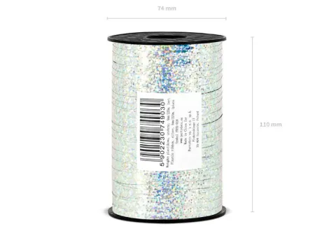 Wstążka plastikowa holograficzna