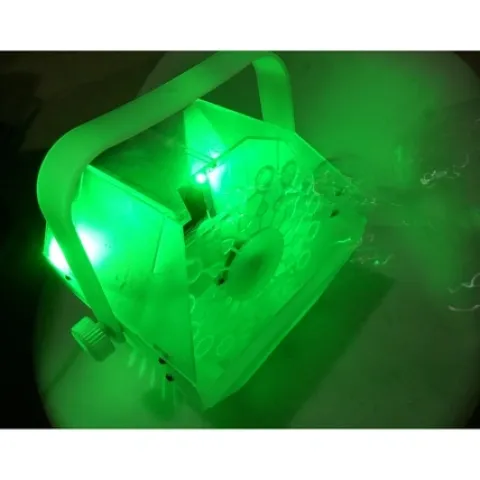 Wytwornica baniek mydlanych LED RGB LBM10-Clear Ibiza