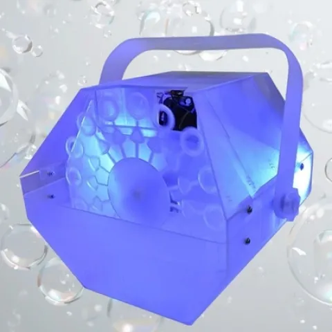 Wytwornica baniek mydlanych LED RGB LBM10-Clear Ibiza