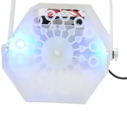 Wytwornica baniek mydlanych LED RGB LBM10-Clear Ibiza